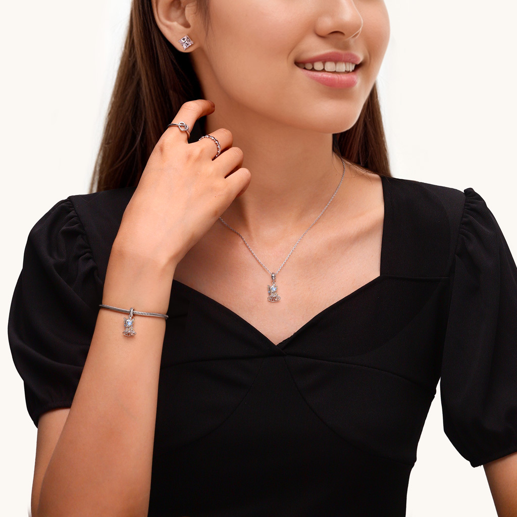 Fairy Queen Titania Birthstone Pendant image number 4