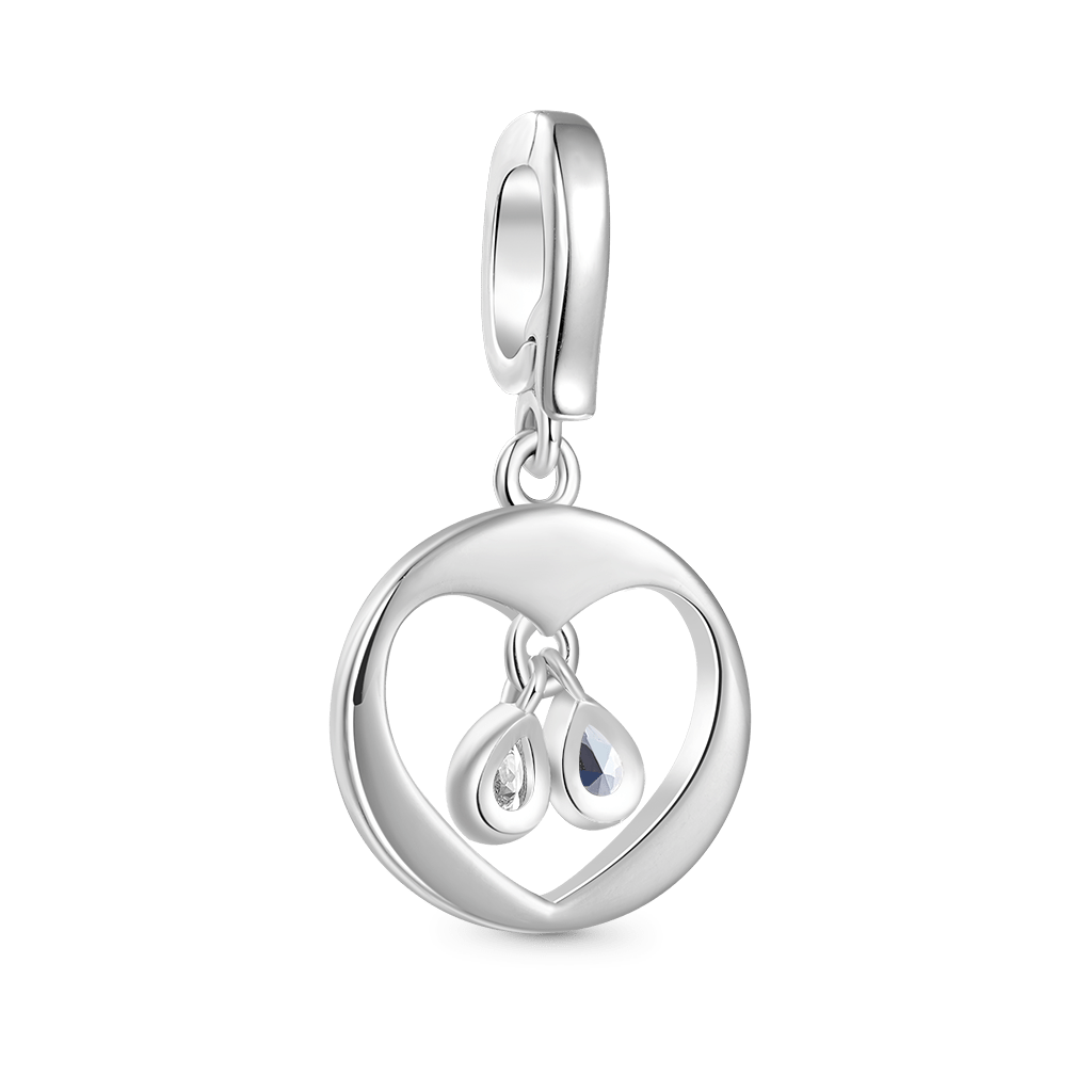 Pear Birthstone Clasp Clusters Charm image number 2