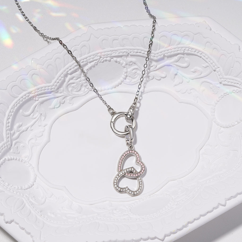 Mobius Strip Interlink Necklace image number 2