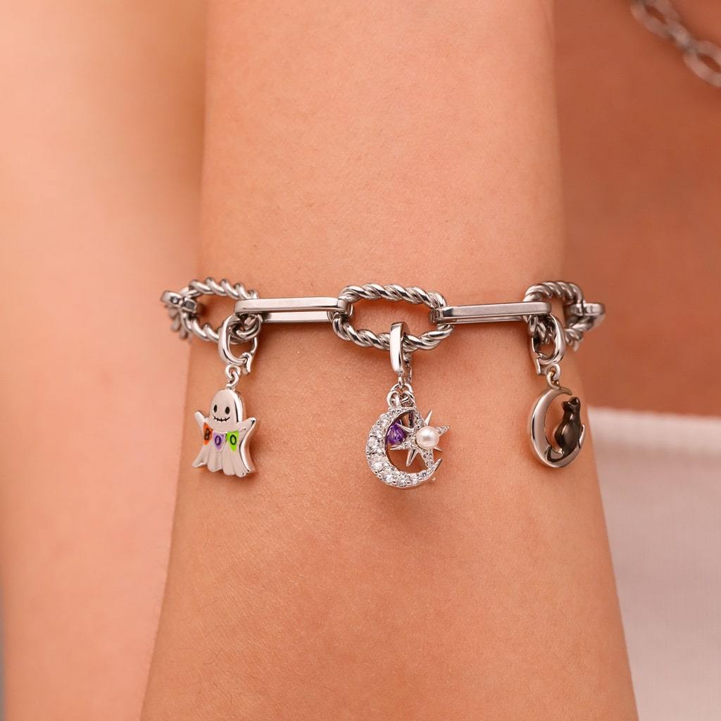 Moon Star Clasp Clusters Charm image number 5