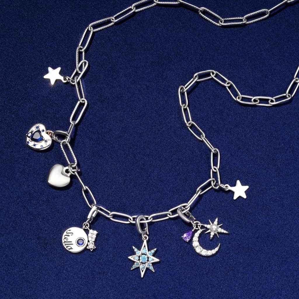 Moon Star Clasp Clusters Charm image number 2