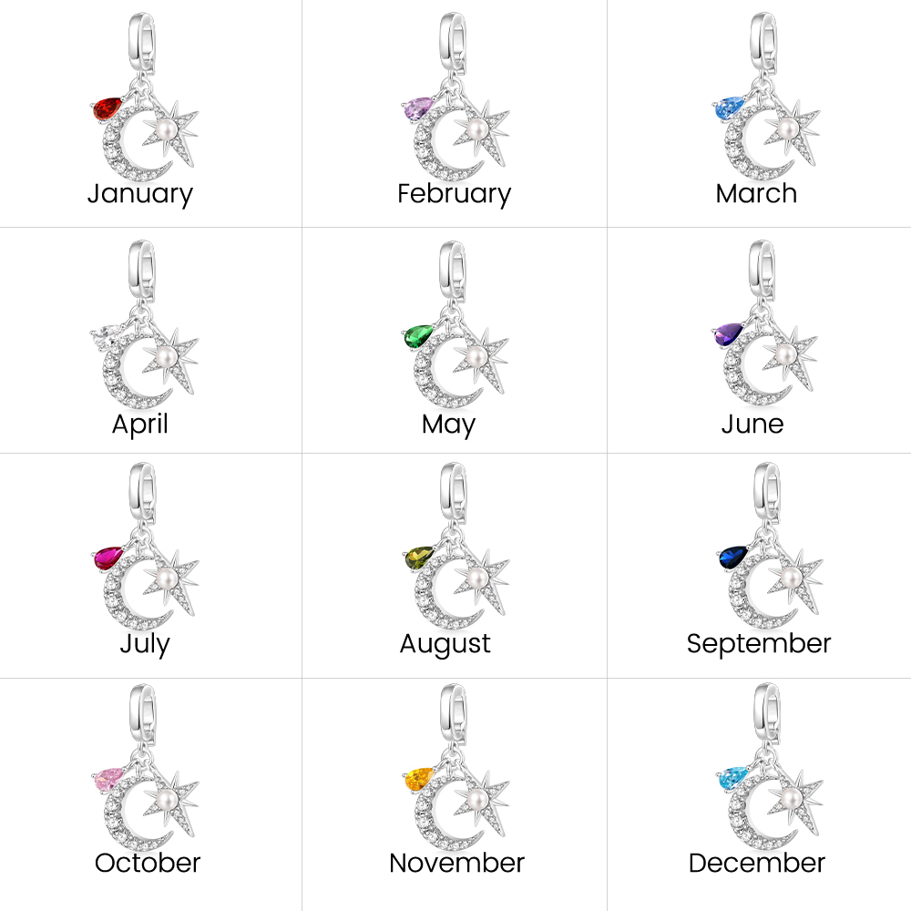 Moon Star Clasp Clusters Charm image number 6