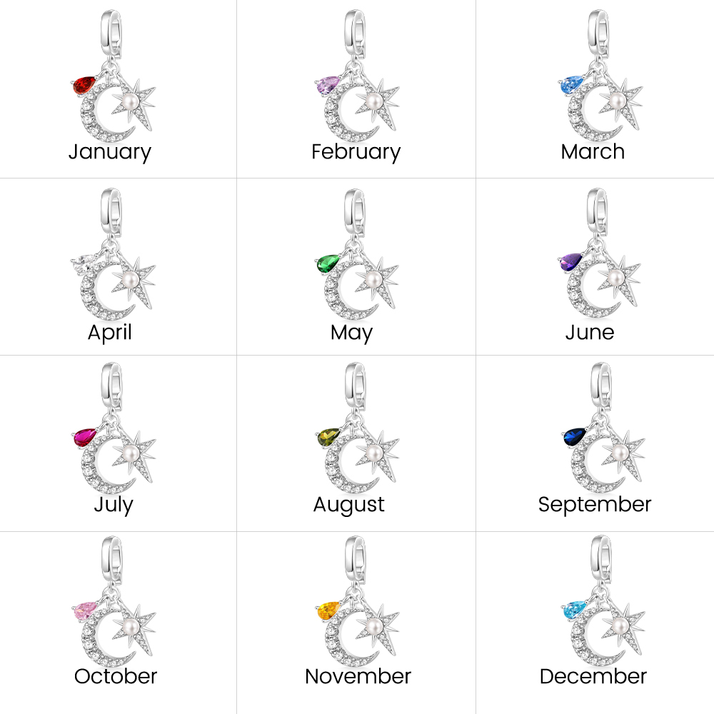 Moon Star Clasp Clusters Charm image number 6