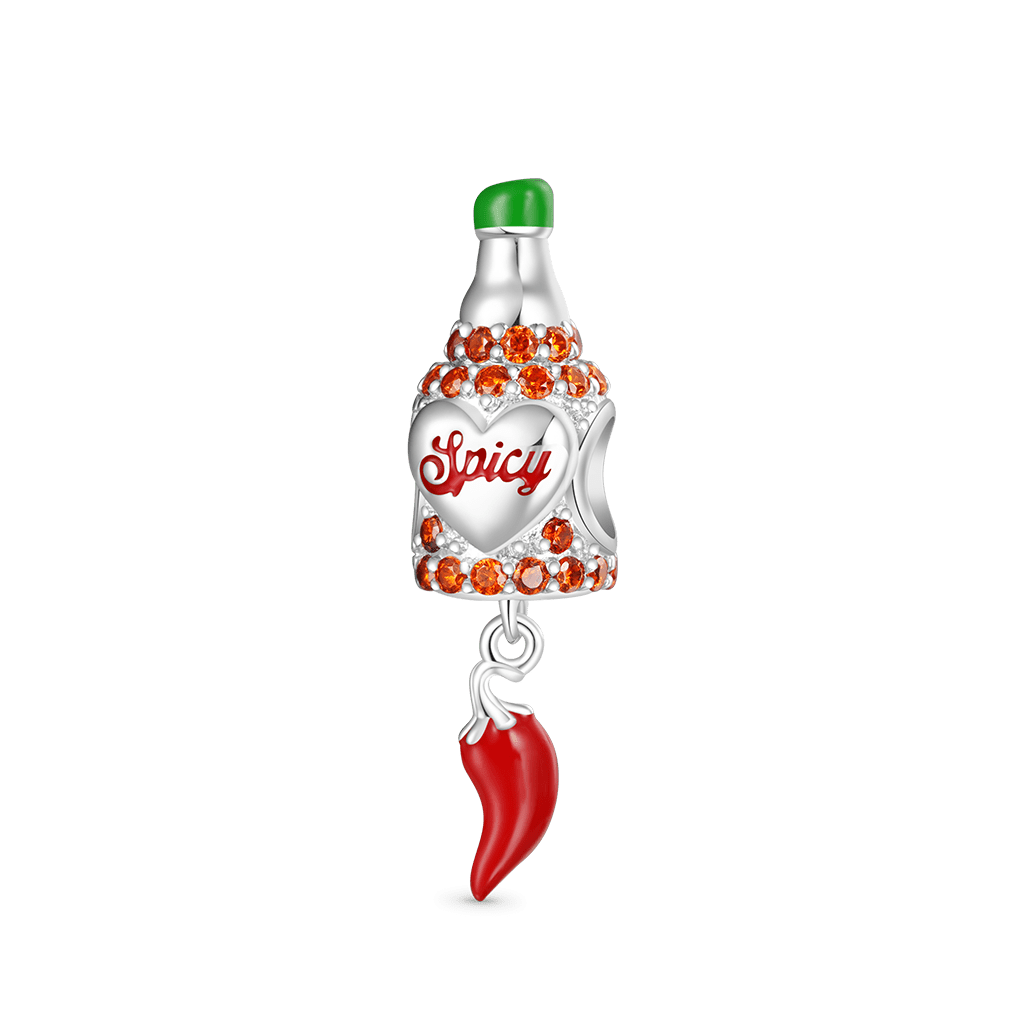 Chili Sauce Bottle Charm image number 0