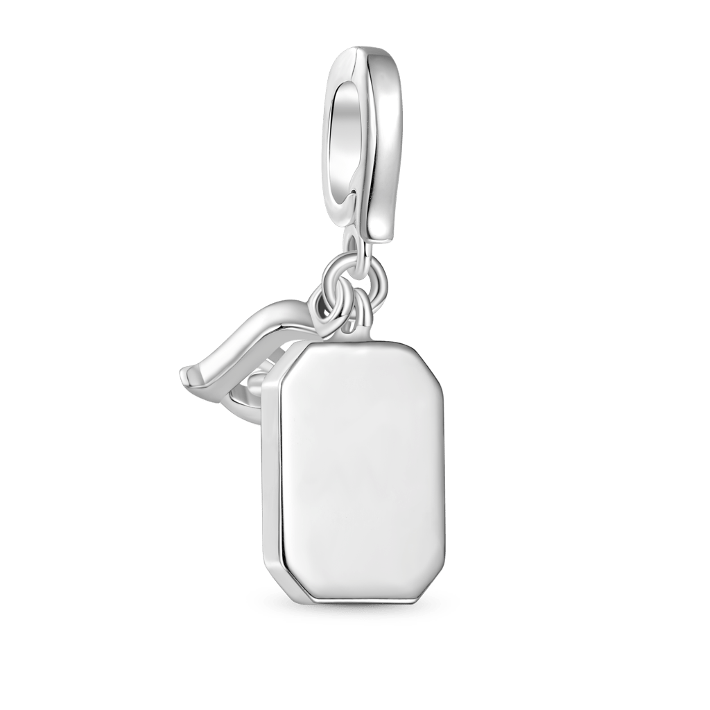 Square Birthstone Clasp Clusters Charm image number 2