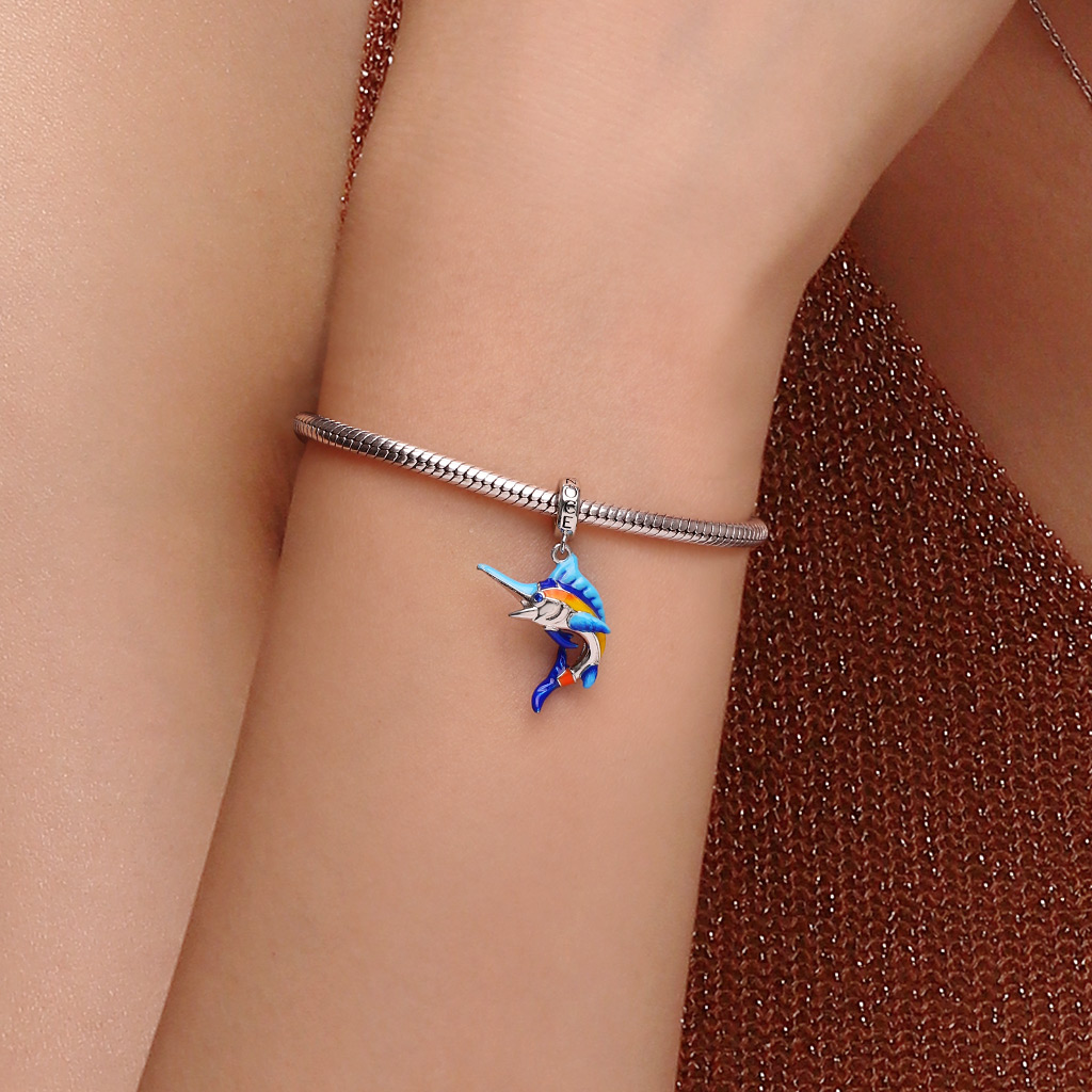 Blue Sailfish Pendant image number 5