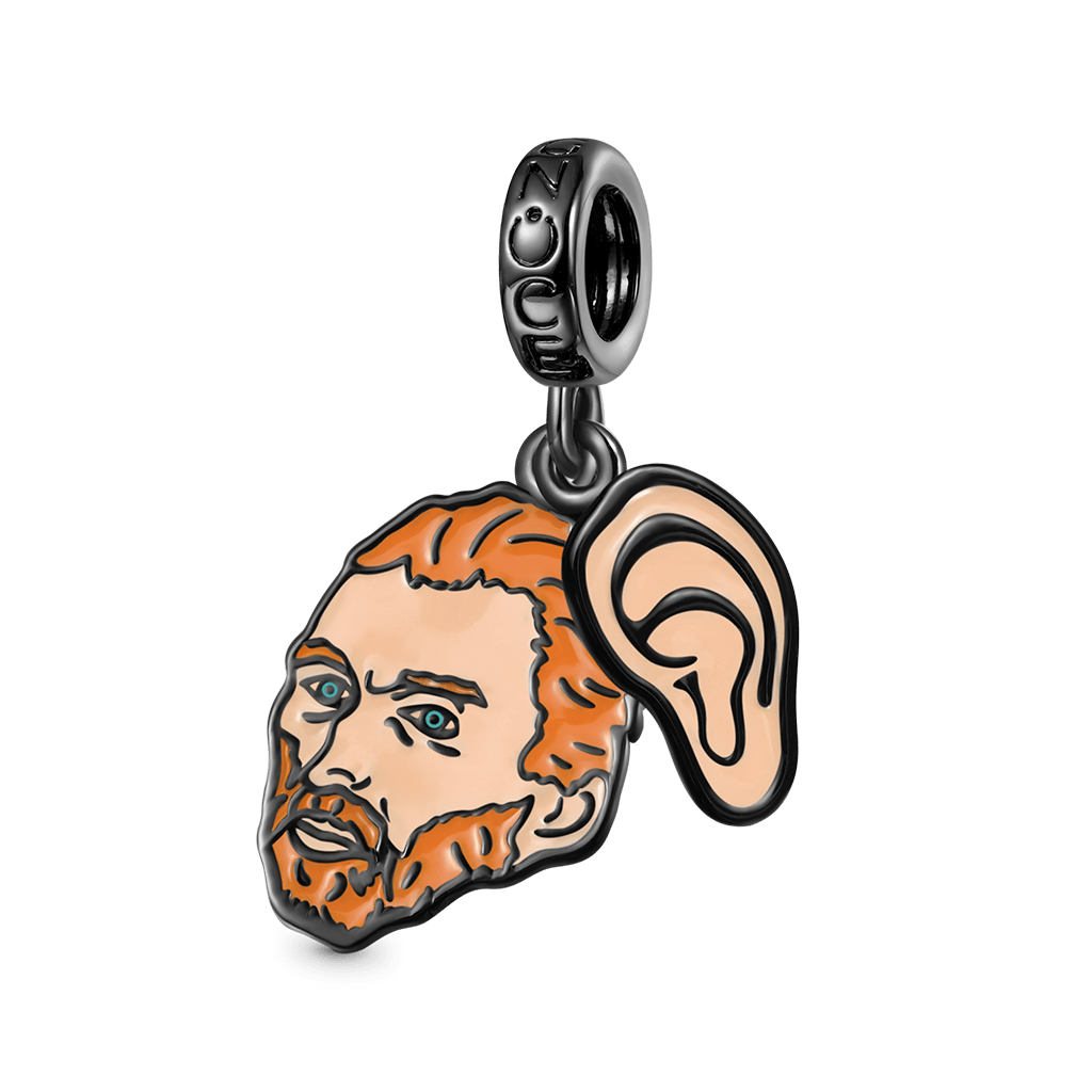 Van Gogh Portrait  Ear Pendant image number 0