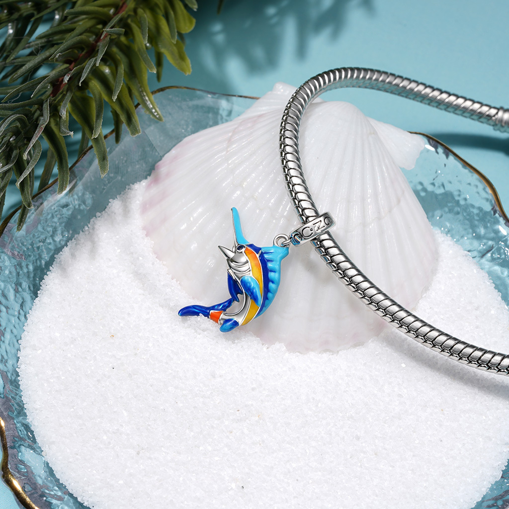 Blue Sailfish Pendant image number 2
