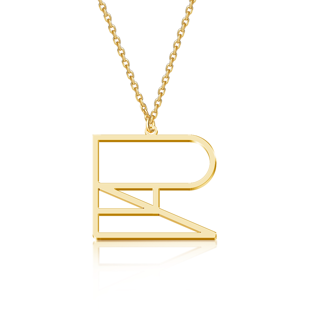 Minimalist Monogram Name Necklace image number 0