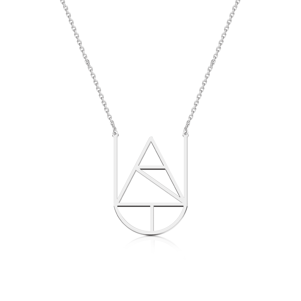Minimalist Monogram Name Necklace image number 0