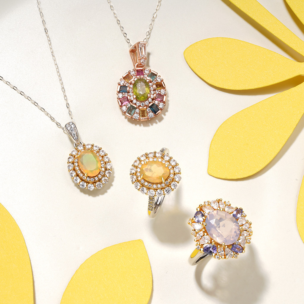 Tourmaline Multicolor Necklace image number 3