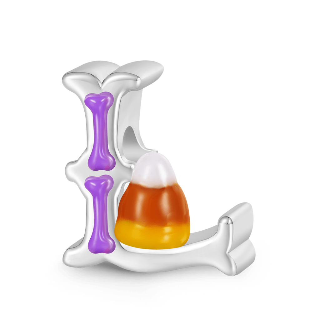 Halloween Horror Elements Letter Charm image number 0