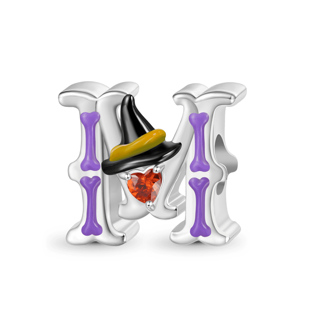 Halloween Horror Elements Letter Charm image number 0