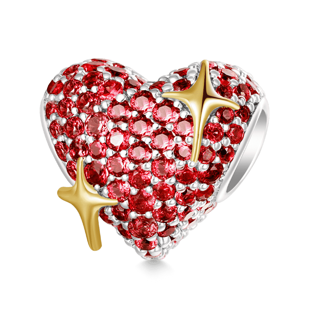 emoji Sparking Heart Charm image number 0