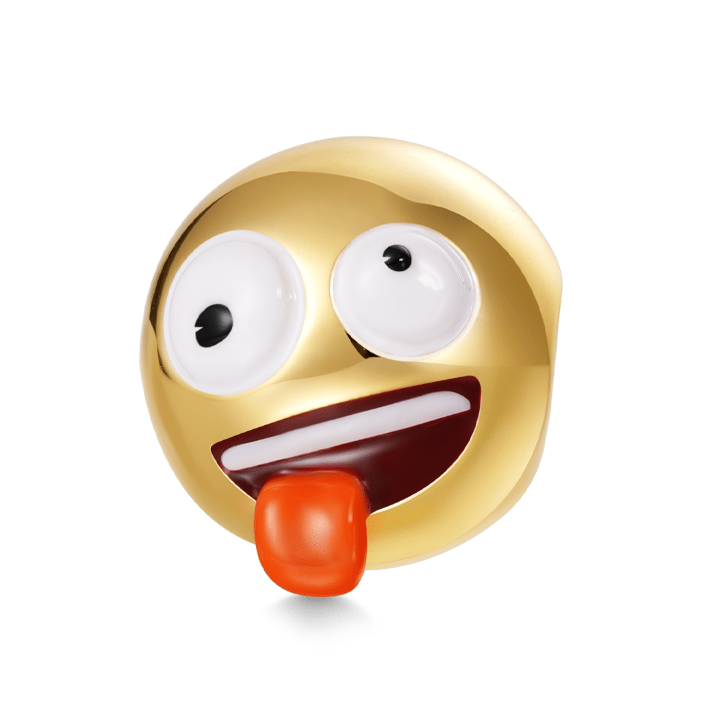 emoji Zanny Face Charm image number 0