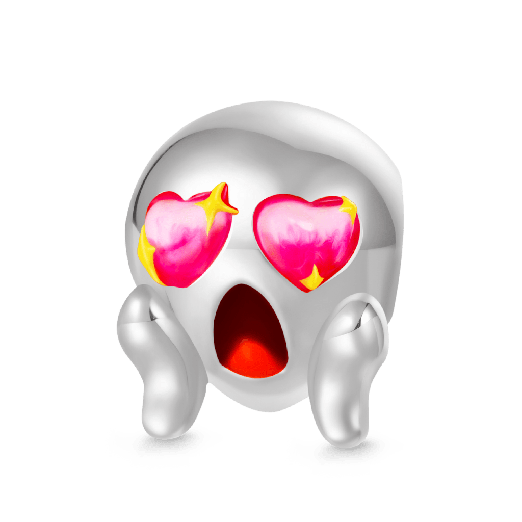 emoji Screaming Face Charm image number 0