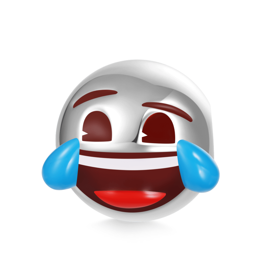emoji Laughing with Tears Face Charm image number 0