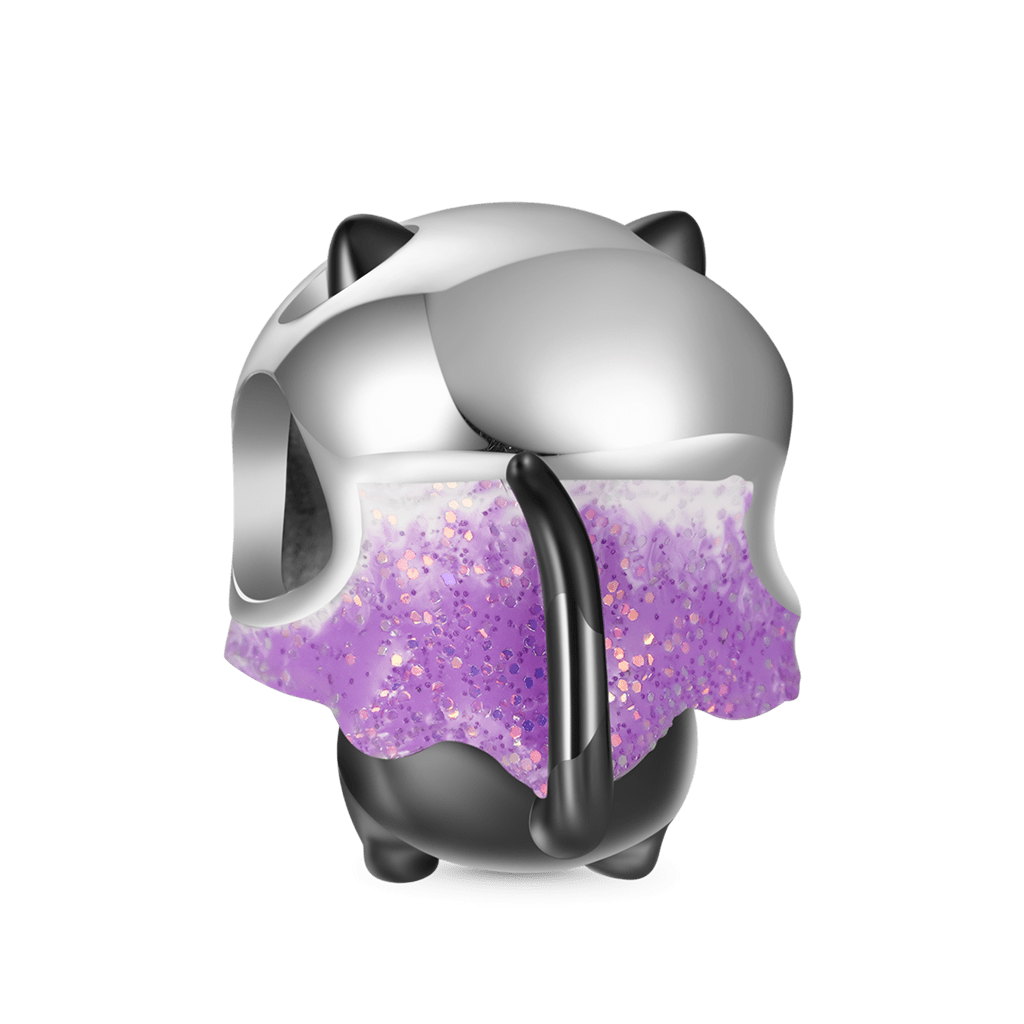 Double-layer Black Cat Charm image number 1