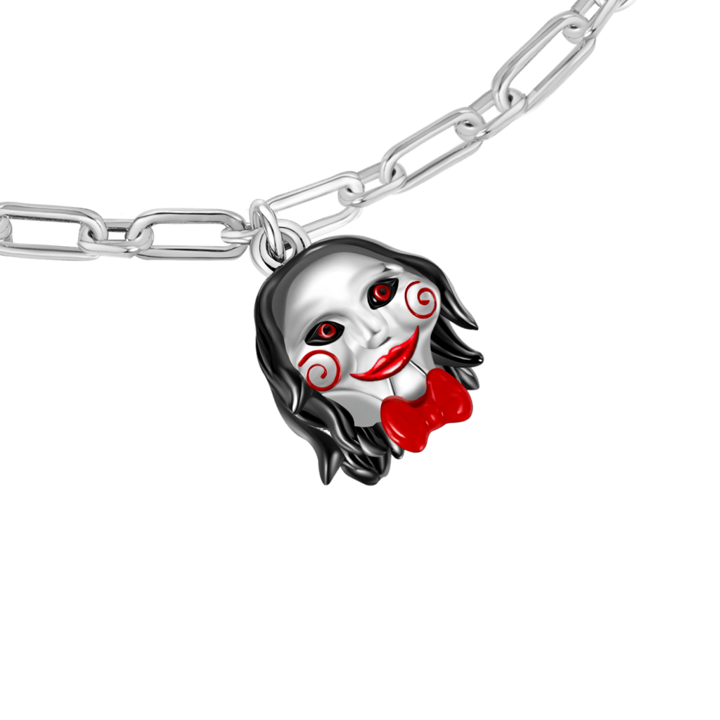 SAW Billy Severed Leg Chain Bracelet image number 3