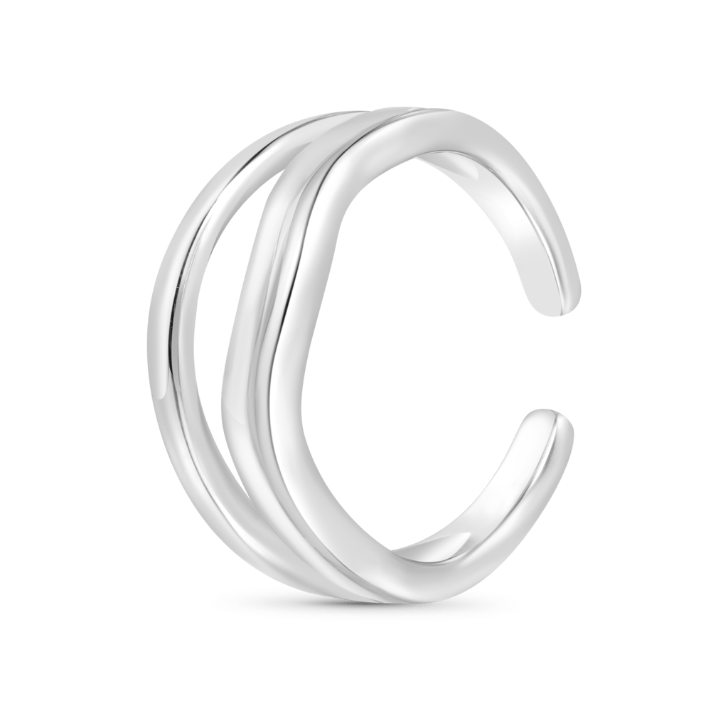 Irregular Thin Ring Open Ring image number 1