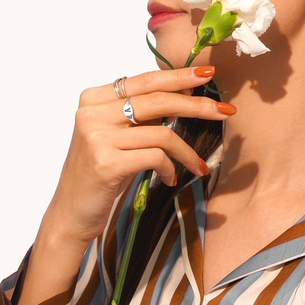 Irregular Thin Ring Open Ring image number 3