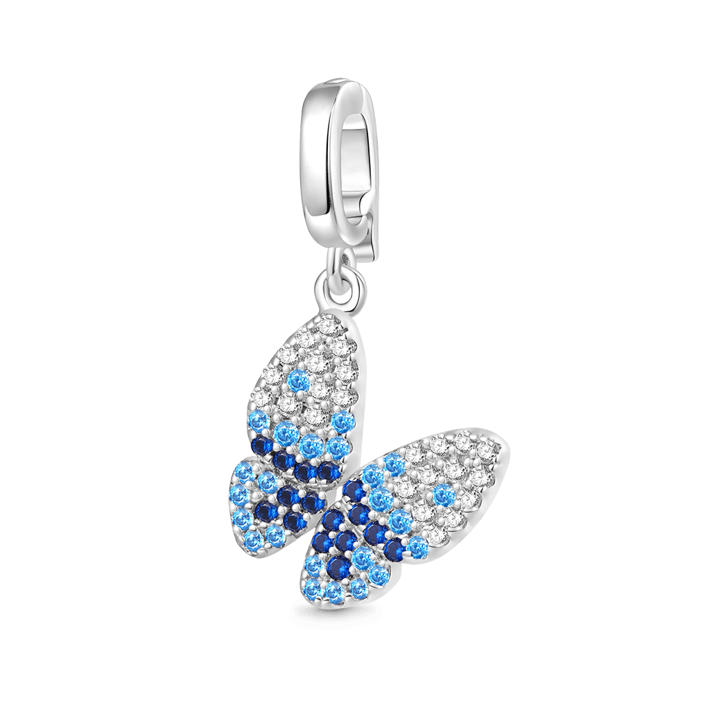 Blue Butterfly Clasp Clusters Charm image number 0