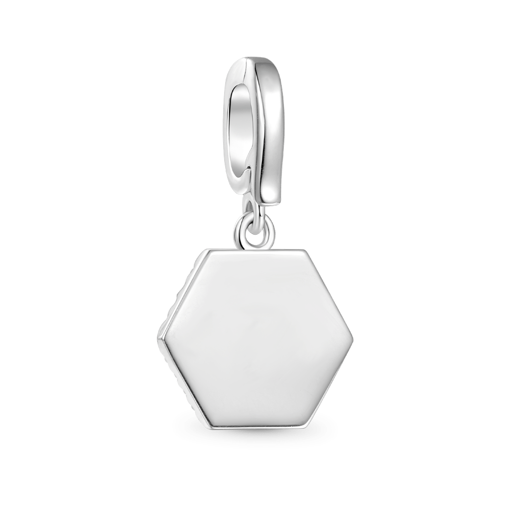 Hexagon Sister Clasp Clusters Charm image number 1