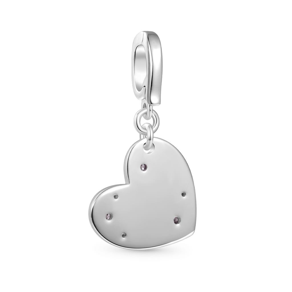 Engravable Love Clasp Clusters Charm image number 2