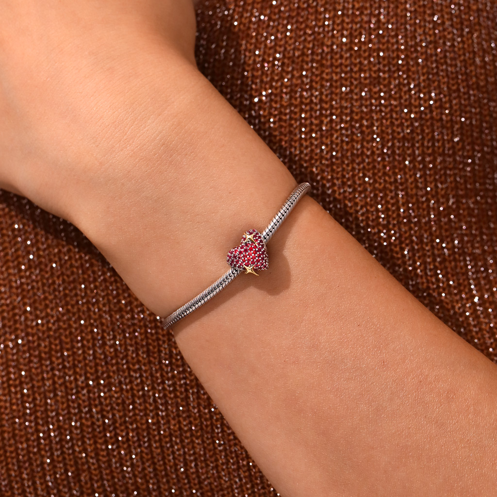 emoji Sparking Heart Charm image number 4