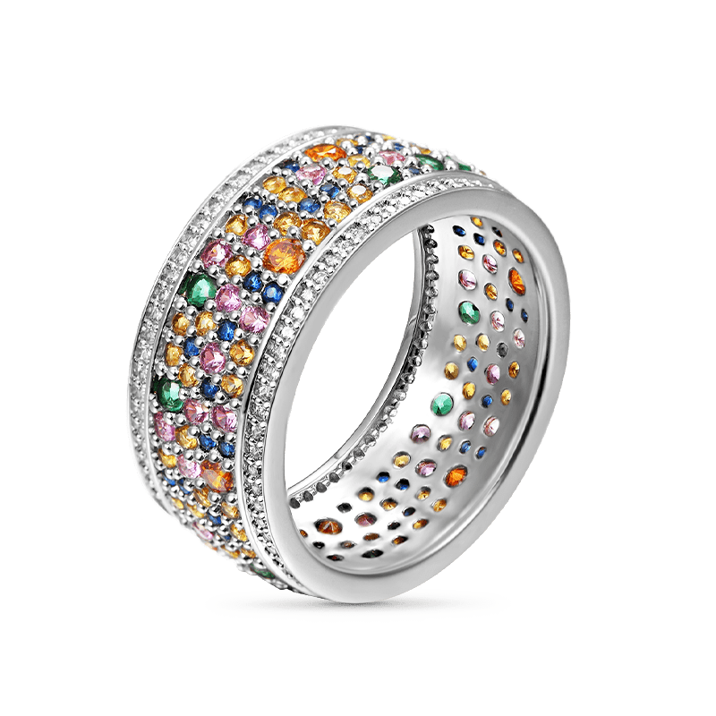Colorful Band Ring image number 2