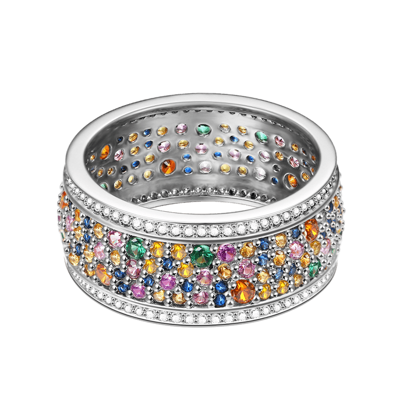 Colorful Band Ring image number 1