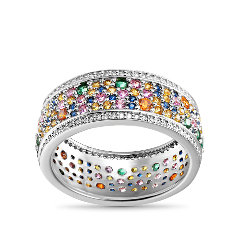 Colorful Band Ring image number 0