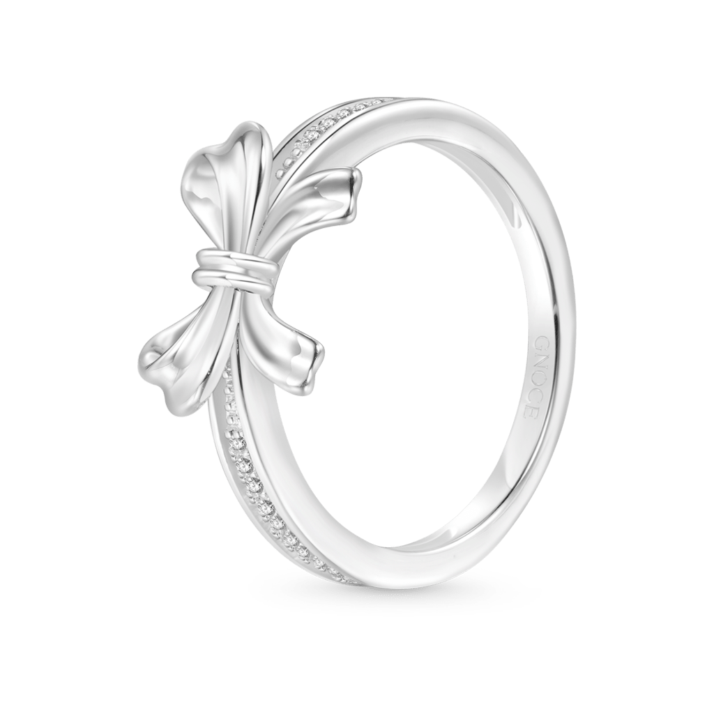 Diamond Bow Ring image number 1