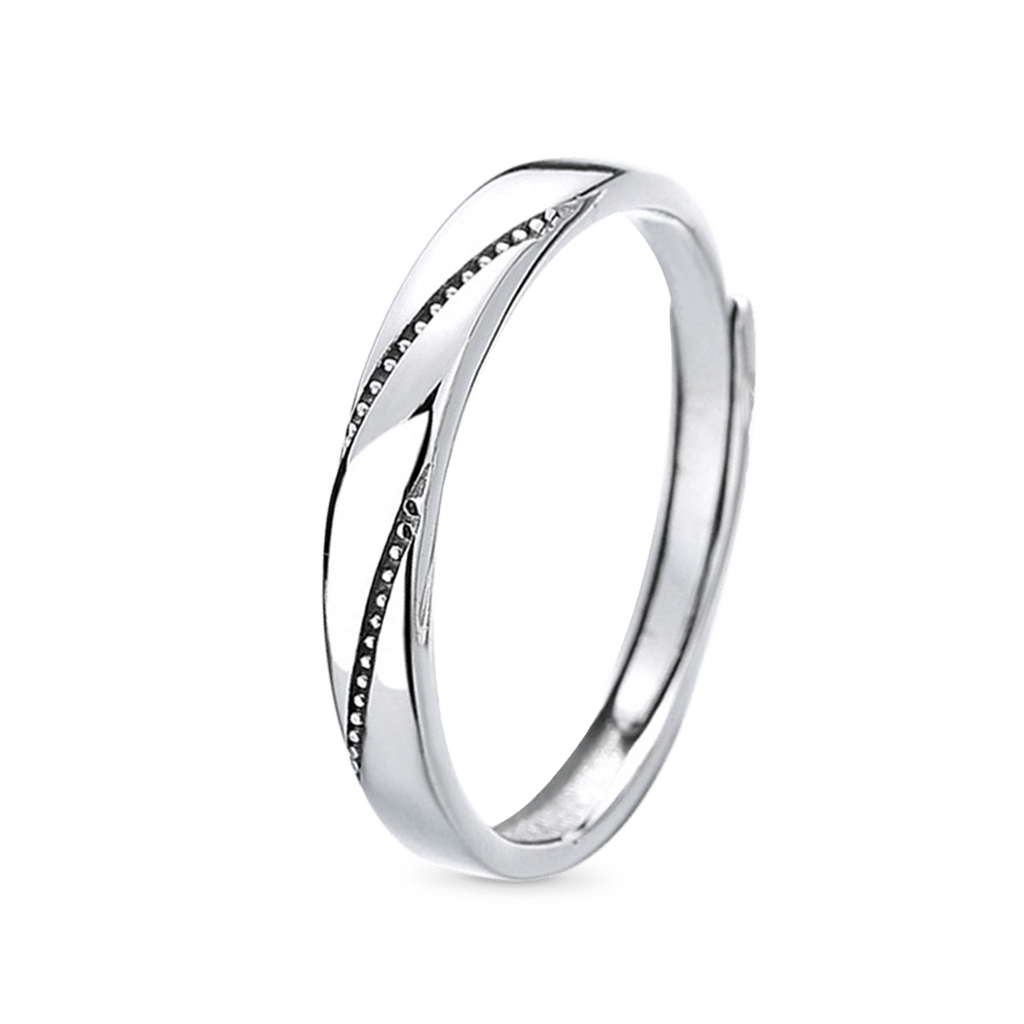 'Love At First Sight' Adjustable Diamond Men's Band image number 0