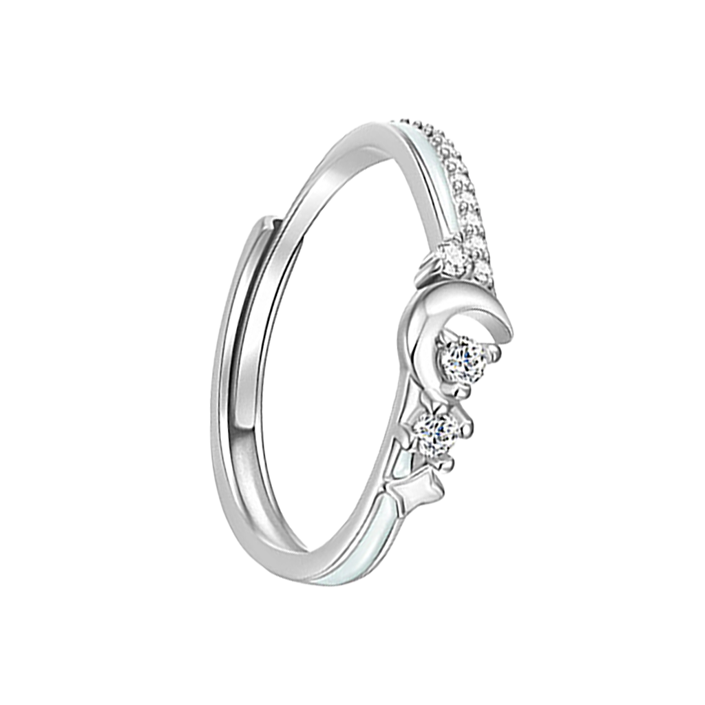 Glowing Band Moon Women's Band image number 0