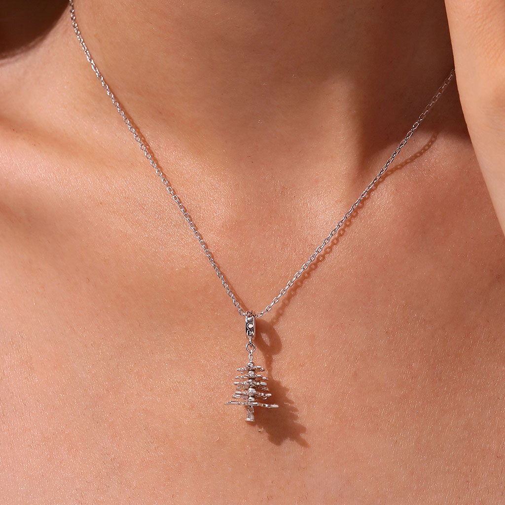 Christmas Snowflake Tree Pendant image number 5