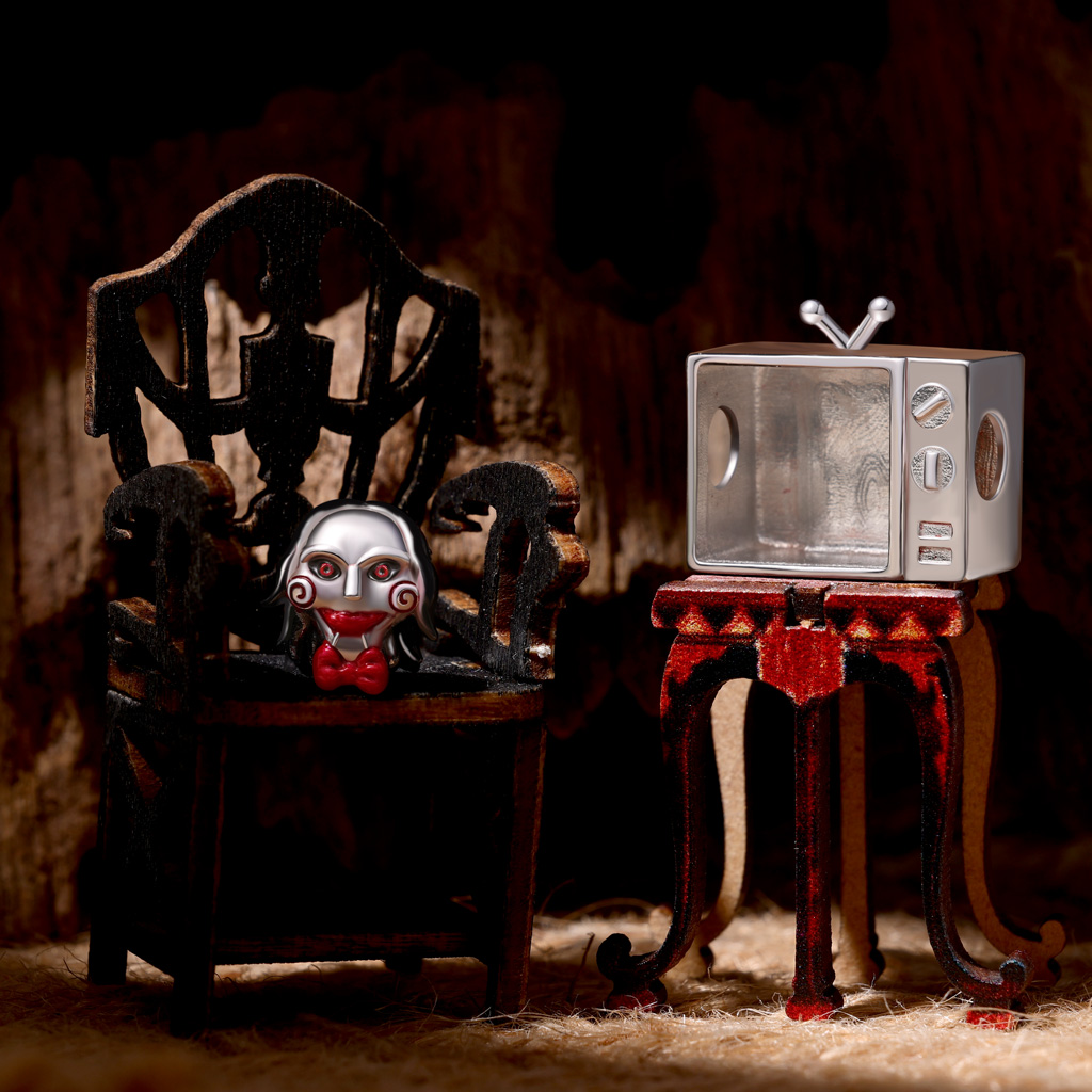 Horror SAW Billy Charm image number 4