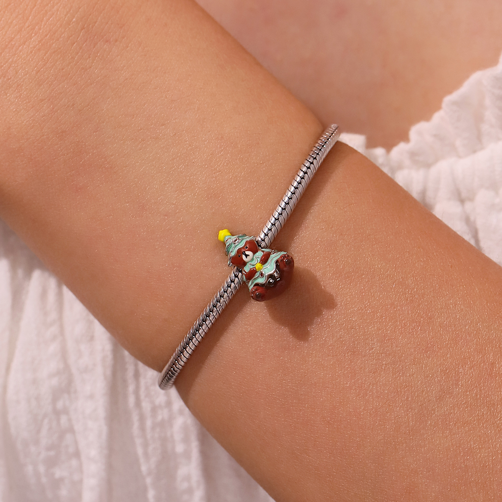 Cute Bear Christmas Tree Charm image number 4