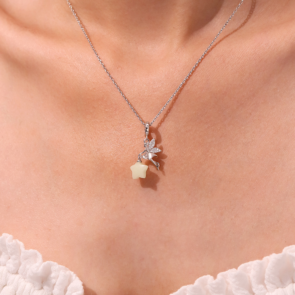 Forest Fairy Glow-in-the-Dark Star Pendant image number 4
