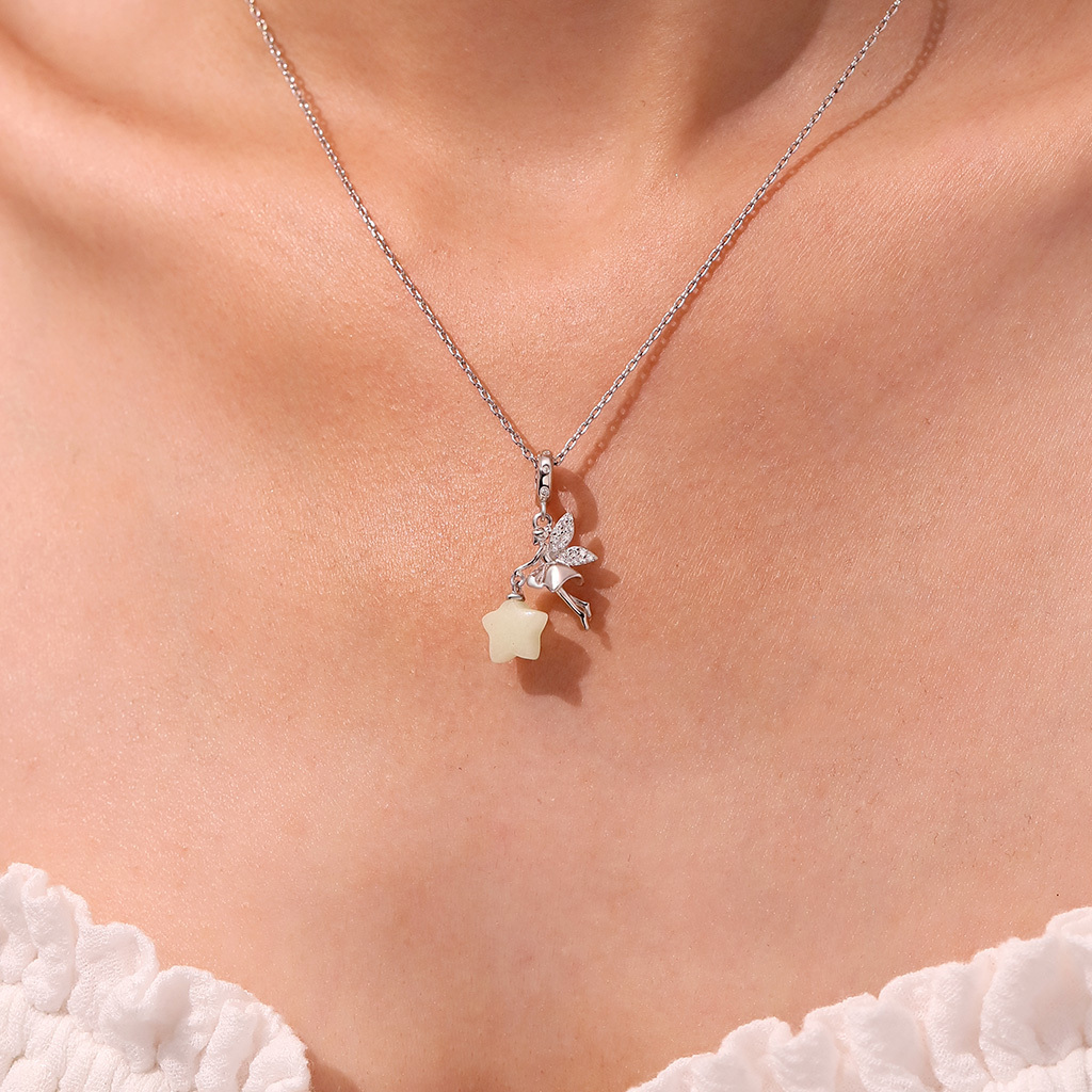 Forest Fairy Glow-in-the-Dark Star Pendant image number 4