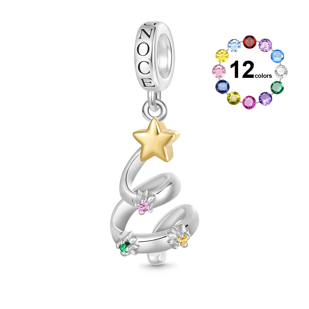 Lucky Star Christmas Tree Pendant image number 0