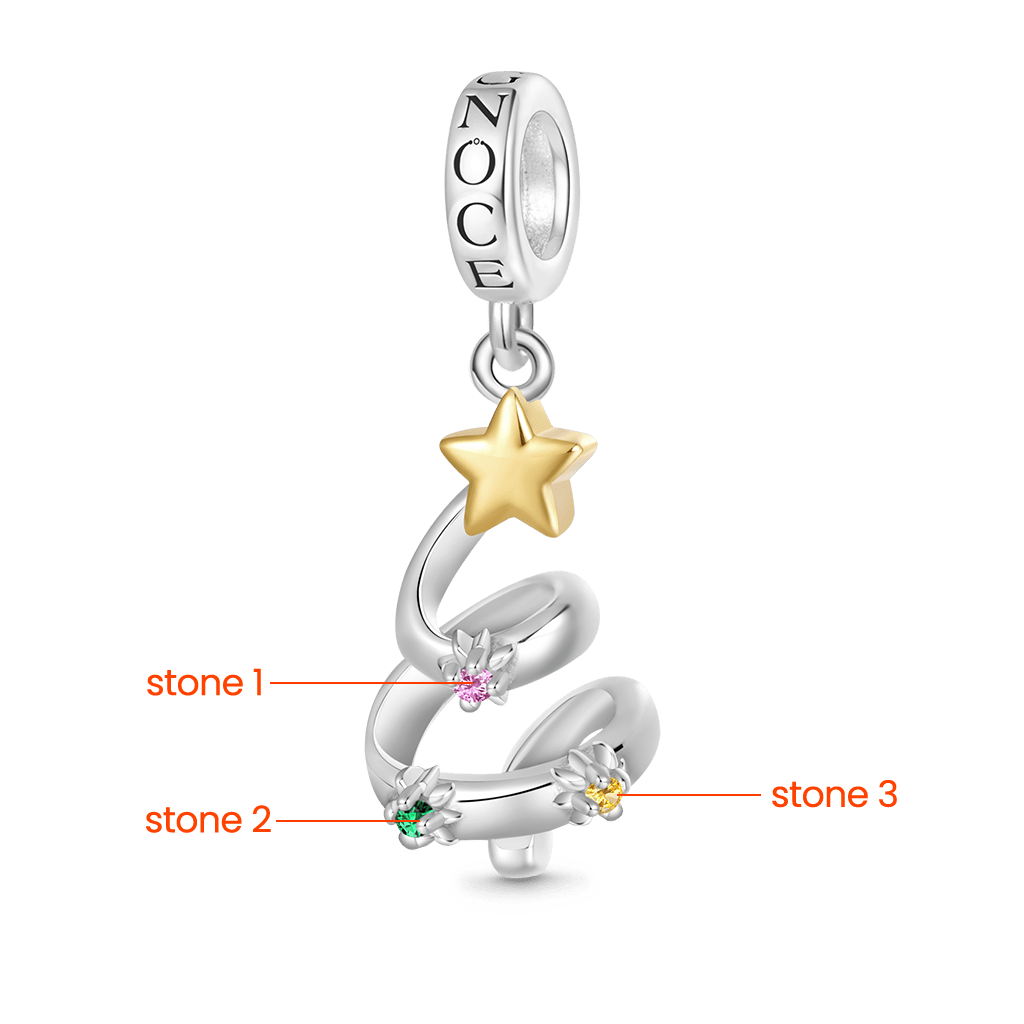 Lucky Star Christmas Tree Pendant image number 1