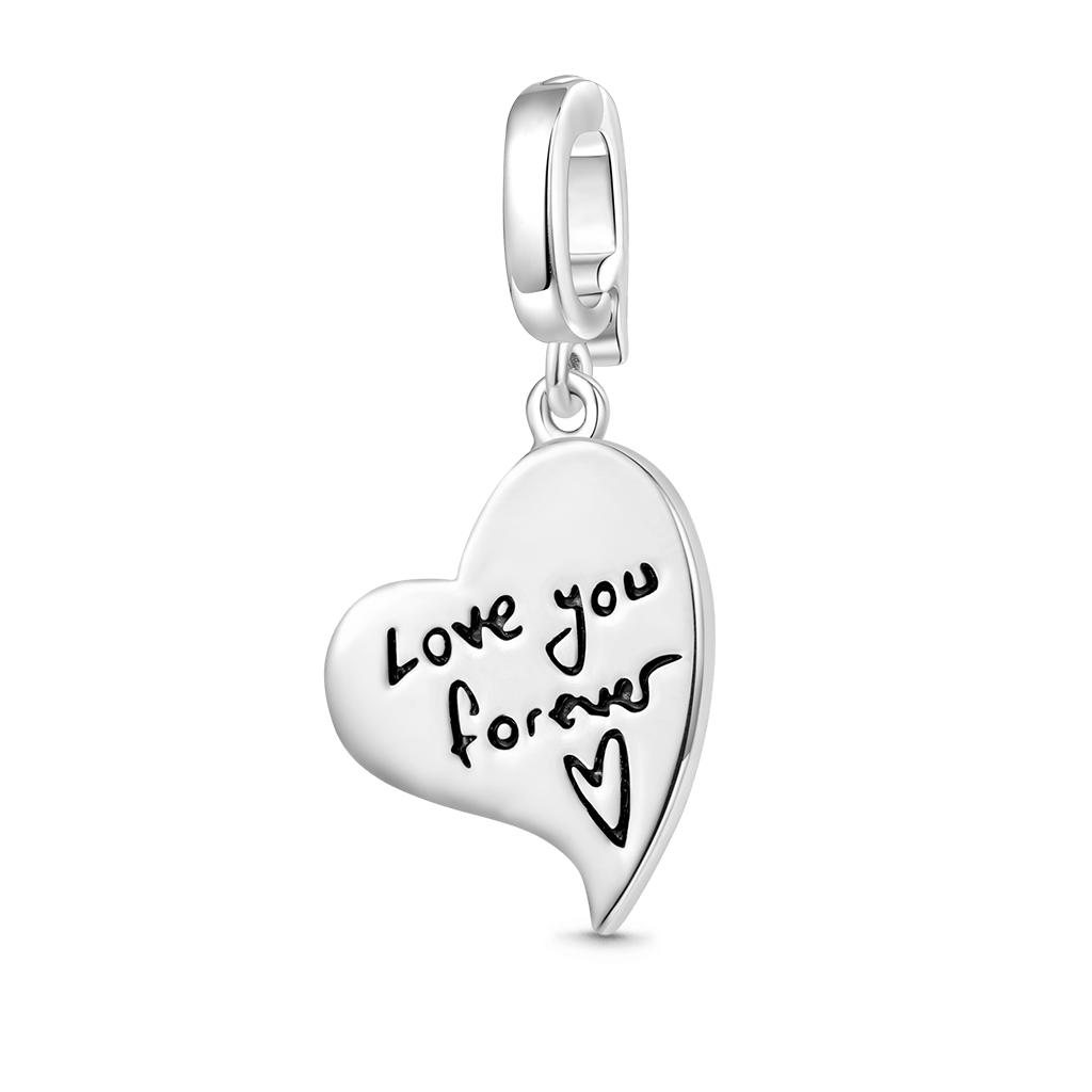 Heart Anniversary Clasp Clusters Charm image number 1