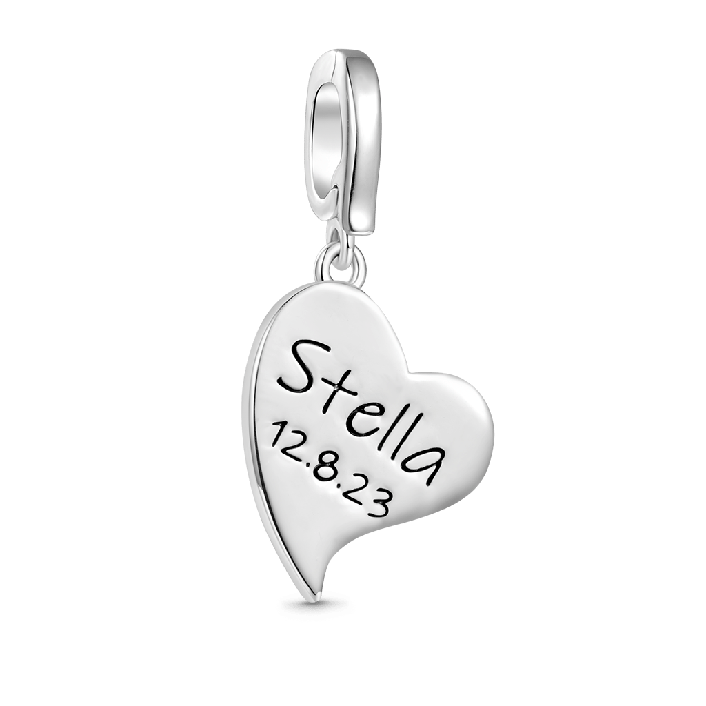 Heart Anniversary Clasp Clusters Charm image number 0
