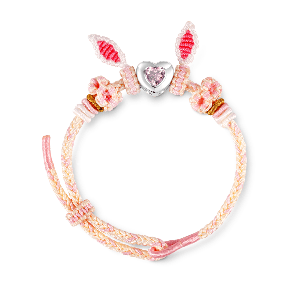 Rabbit Ears Bracelet with Charm image number 1
