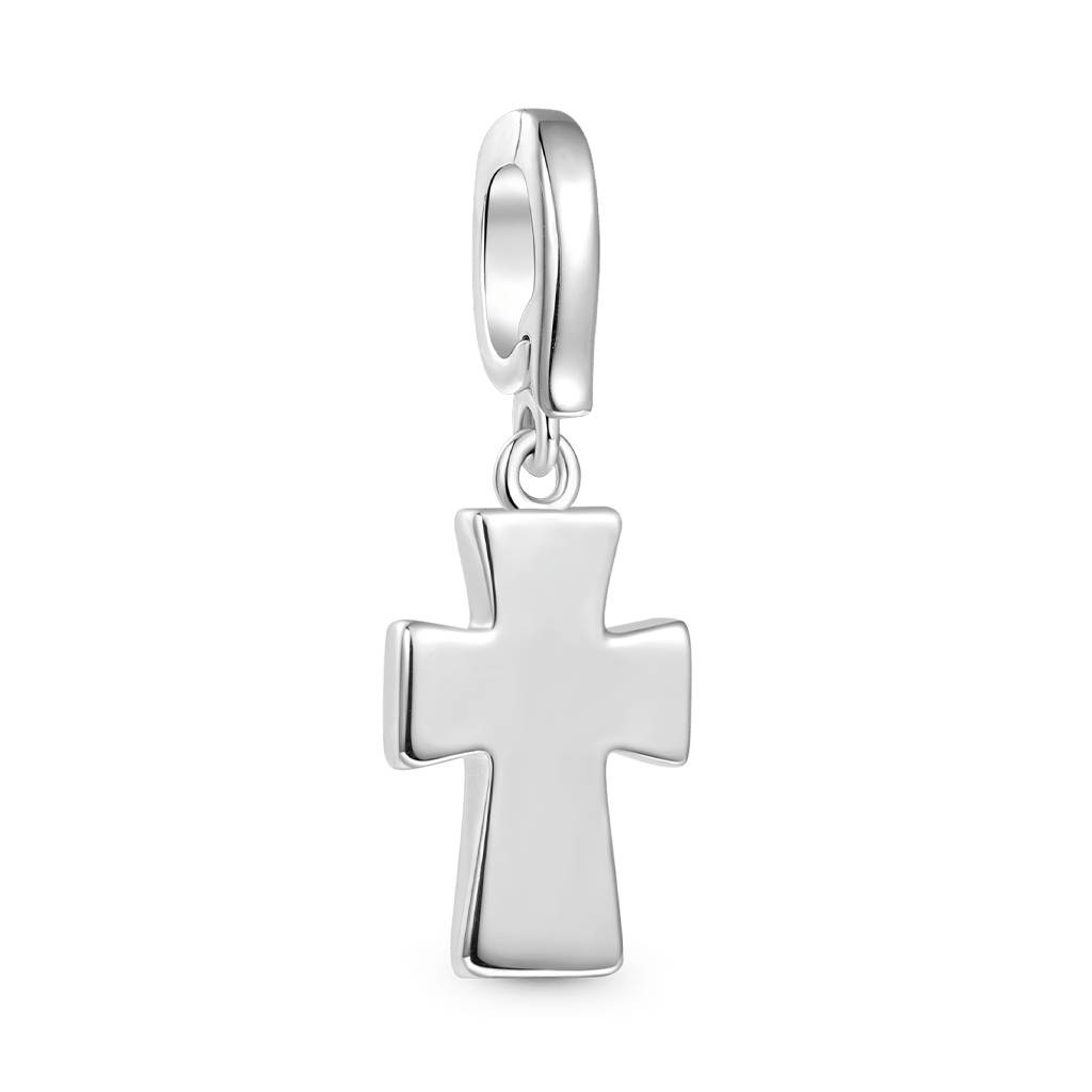 Religious Cross Clasp Clusters Charm image number 1