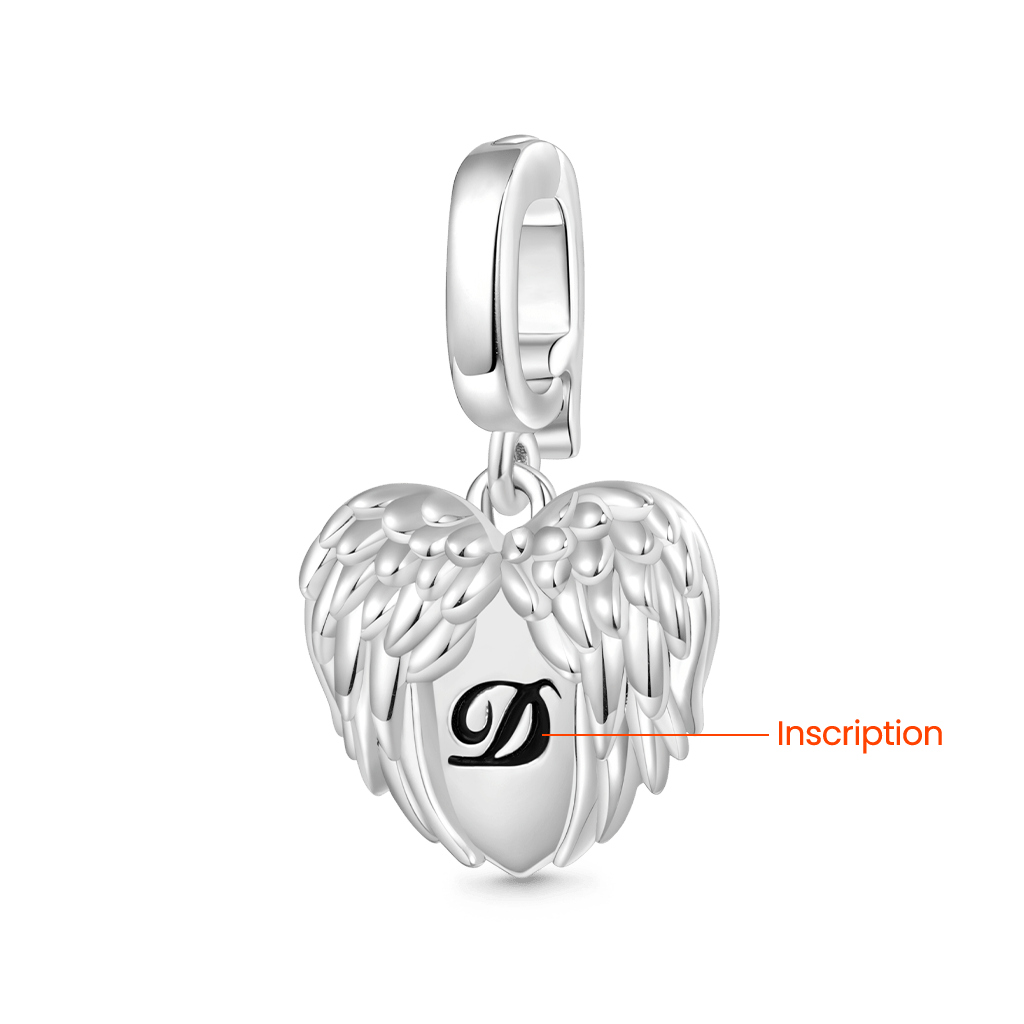 Heart Wings Clasp Clusters Charm image number 2