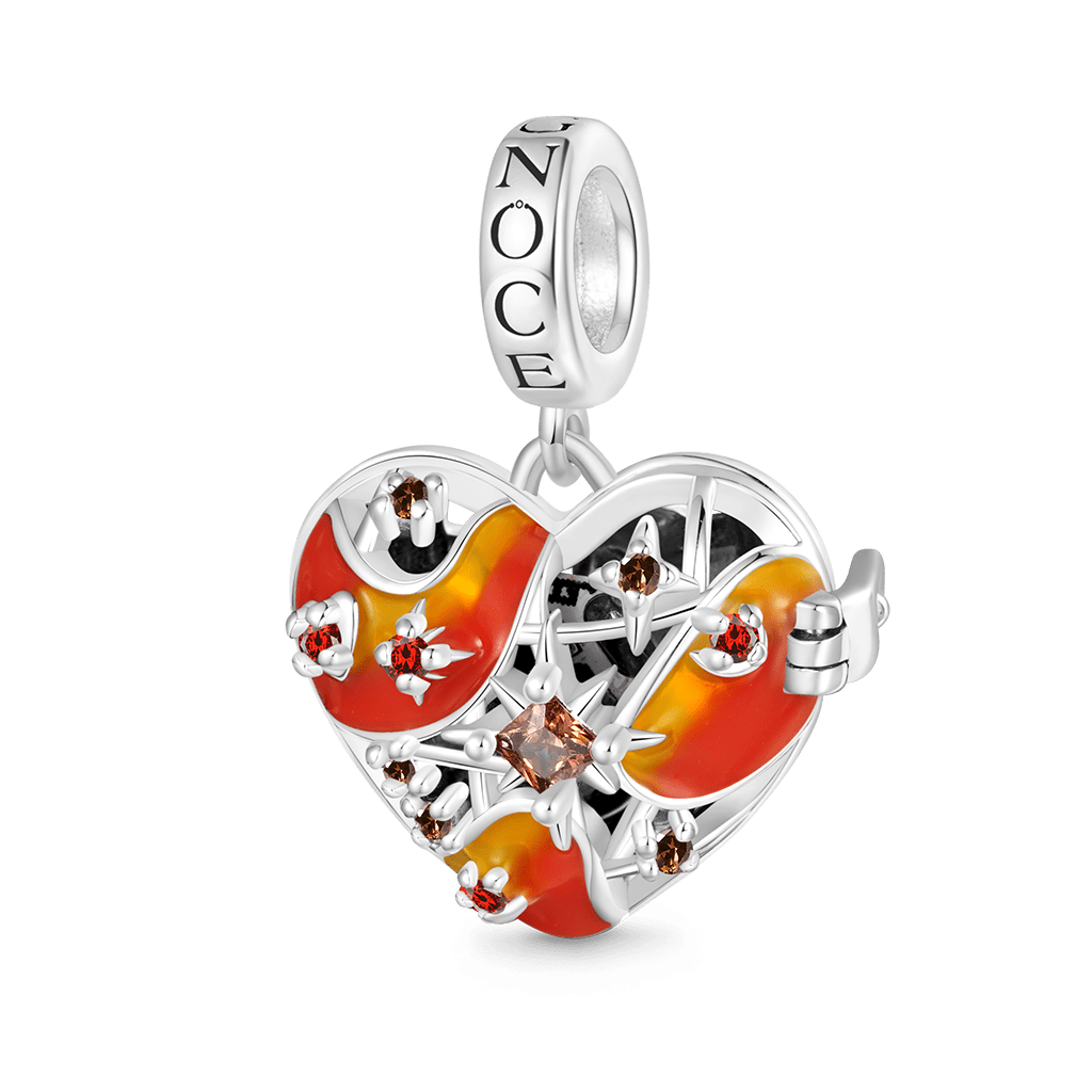 Heart Wireless LED Glow Mars Pendant image number 2