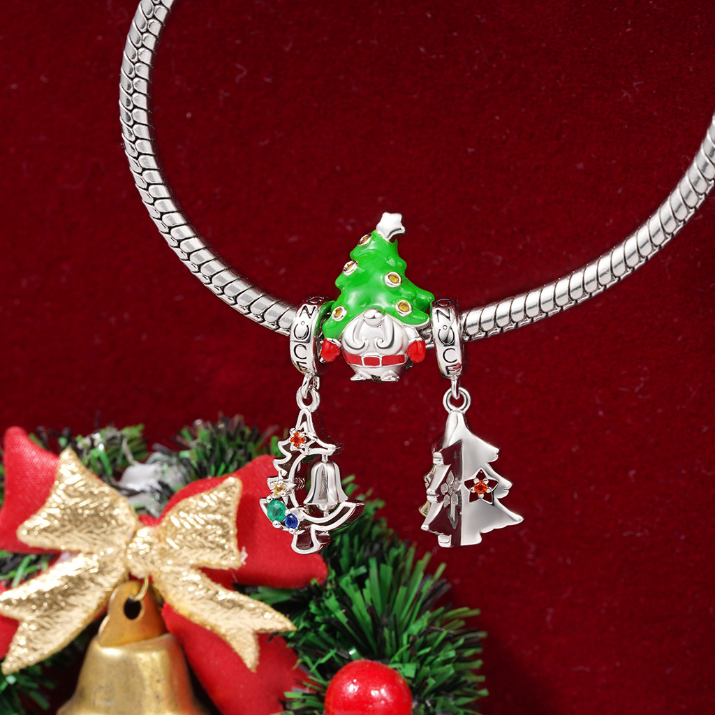 Christmas Tree Gnome Charm image number 2