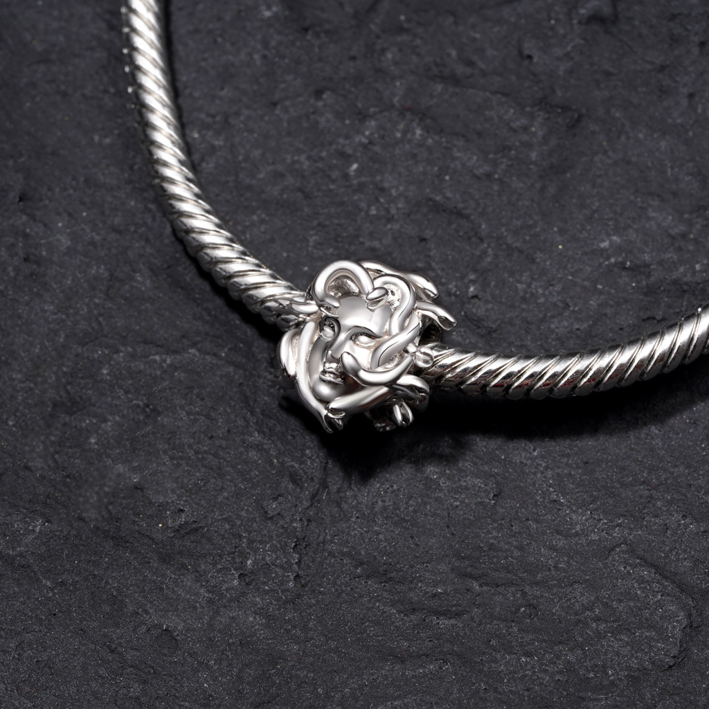Mythical Gorgon Medusa Charm image number 2